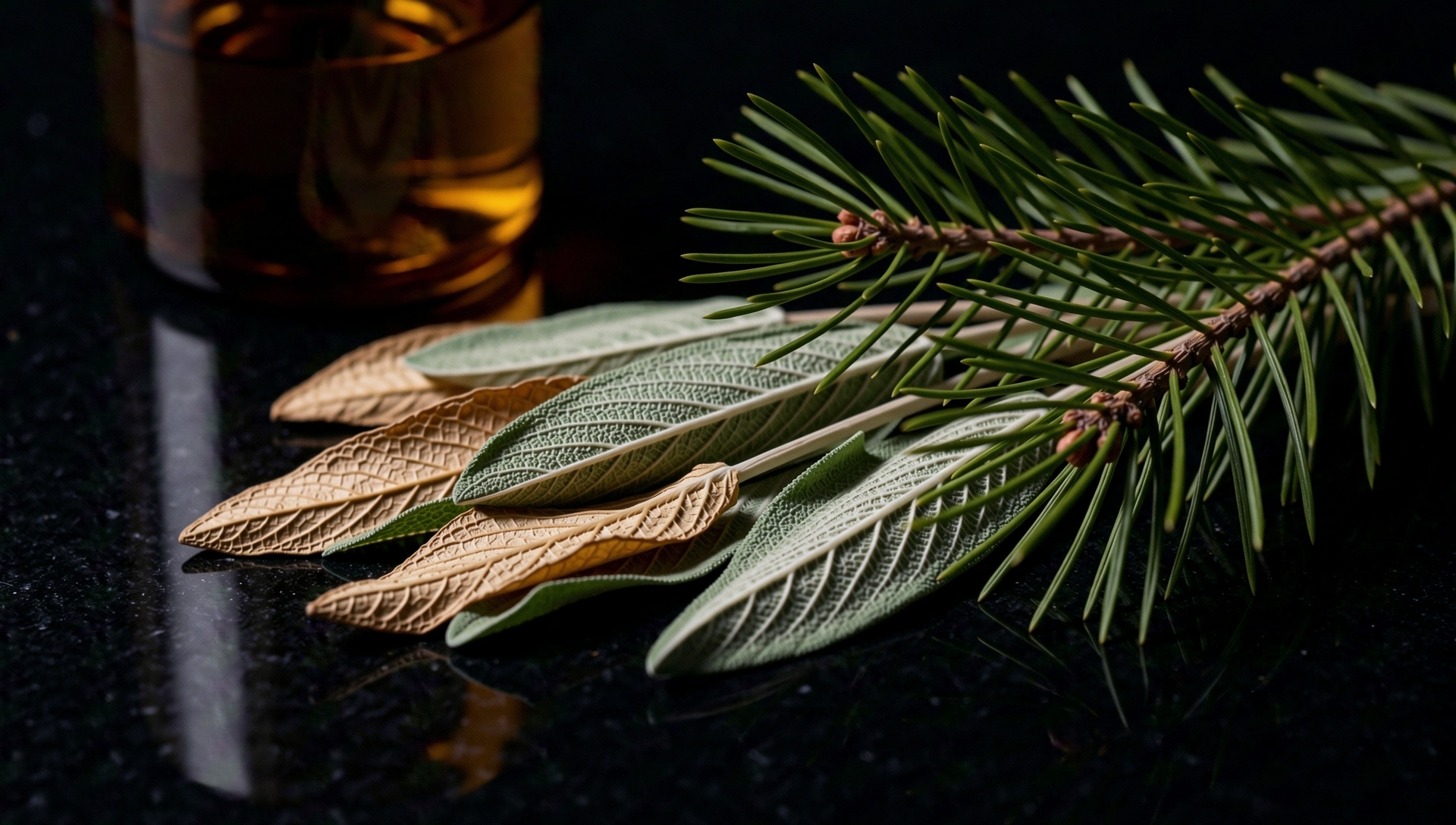 Natürliche botanische Texturen